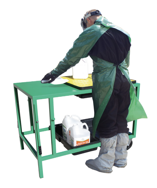 Tavolo di Preparazione Miscele Fitoiatriche Maniphyt