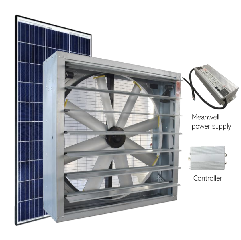 Pannelli Solari ad Aria Calda e Ventilatori ad Energia Solare (Ventilatore Fotovoltaico) - immagine 3
